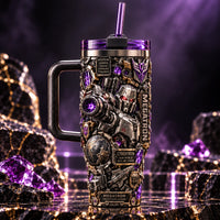 Peace Through Tyranny - MG Relief Collage Tumbler